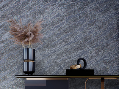 287369 Обои флизелиновые Quartz, мотив синий 1,06х10м1