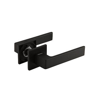 Ручка дверная Slim 132К черный