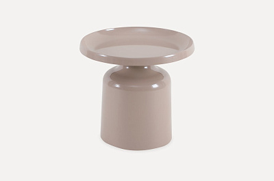 Стол журнальный Ньюман 50х50х46см Beige Glossy цвет: бежевый 02002812352