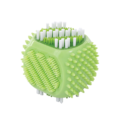 Игрушка для собак Dental Куб для чистки зубов c пищалкой 7,9х7,5х7,0см Mpets 