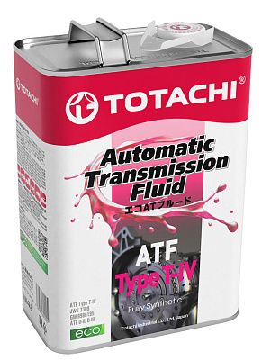 Жидкость для АКПП TOTACHI ATF TYPE T-IV Синтетика 4л