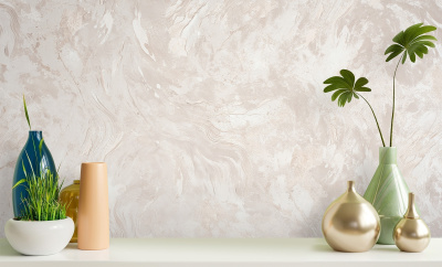 286626 Обои флизелиновые Sonya, фон бежевый 1,06х10м1