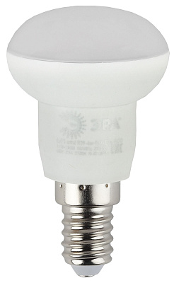 Лампа светодиодная R39-4w Е14 2700К, теплый белый ЭРА ECO