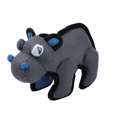 Игрушка для собак MEGA MINI мягкая суперпрочная Бегемот 19,5x9x14см Mpets