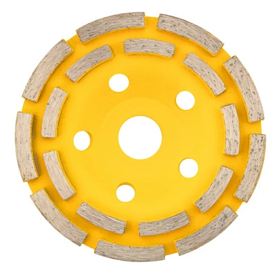 Чашка алмазная шлифовальная 125x22.2 мм KRANZ KR-90-0151