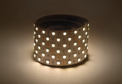 С Лента светодиодная 12В 14,4Вт/м 60Led/м IP20 3000К LS5050 -14,4-60-12-3000K-IP20 ЭРА 5метров
