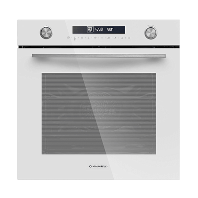 Шкаф духовой электрический с СВЧ MAUNFELD MEOR7217DMW шир 60см