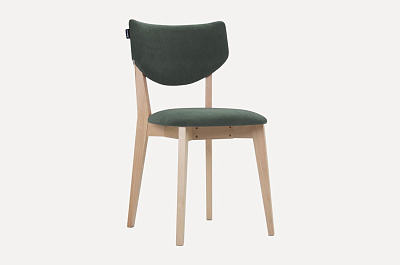 Стул Корнер 45х47х84см Velvet Olive, цвет: зеленый, натуральный