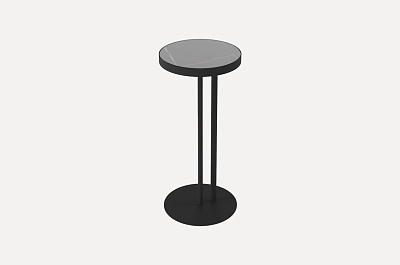 Стол журнальный Юко 25х25х55см Black цвет: черный
