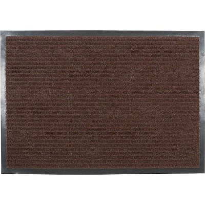 Коврик влаговпитывающий "Ребристый"   50*80см, коричневый, SUNSTEP