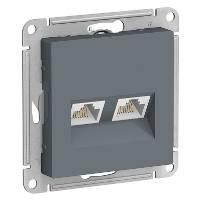 AtlasDesign грифель Розетка RJ45 СП 2м кат 5E механизм SchE