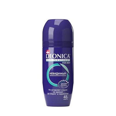Антиперспирант ролик DEONICA For Men Невидимый 50мл