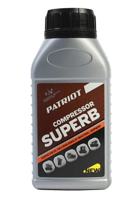 Масло PATRIOT COMPRESSOR OIL GTD 250/VG 100 250мл (Россия)