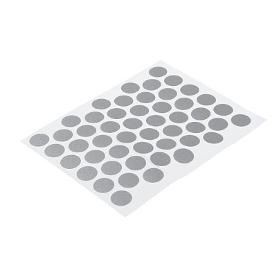 Заглушки самоклейки 14мм белая (50 шт)