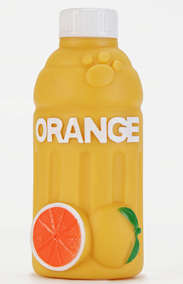Игрушка пищащая "Orange" для собак, латекс, 13см   