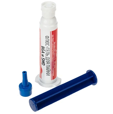 Флюс-гель для пайки BGA и SMD 12 мл REXANT 09-3684
