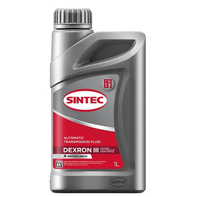 Масло трансмиссионное SINTEC ATF III Dexron 1л минеральное